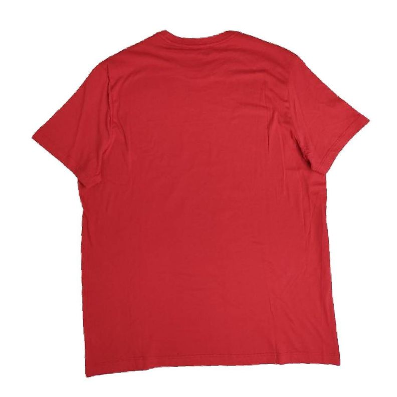 Polera MK Roja Cuello Redondo Letras Blancas/negras Talla L-4