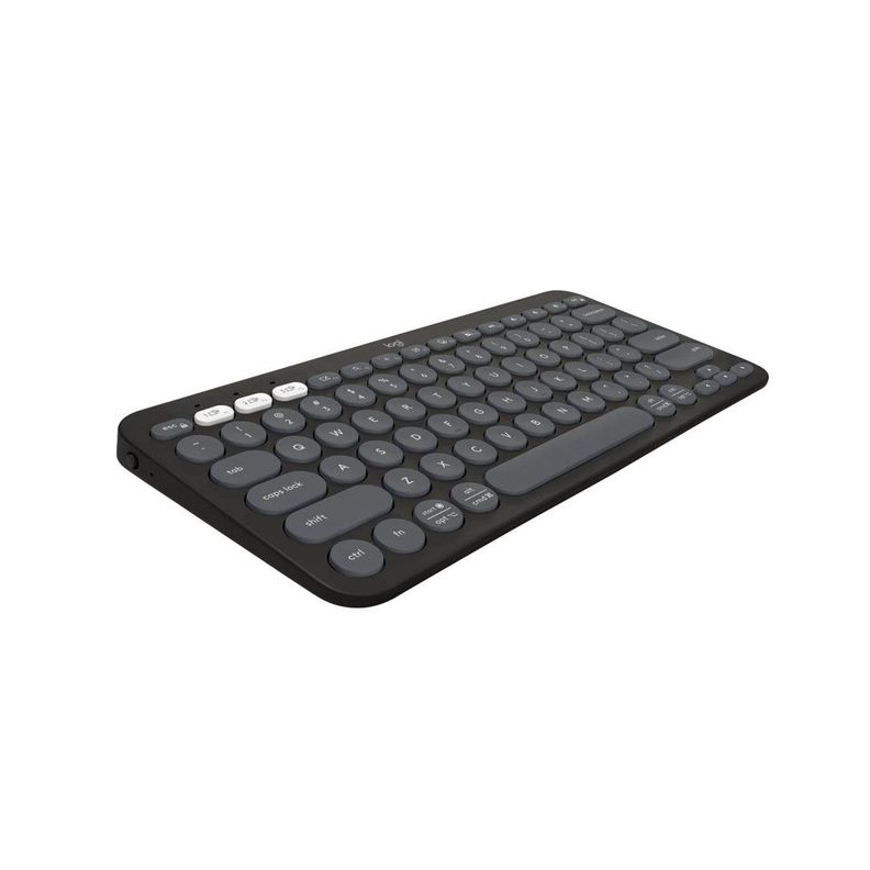 Teclado Logitech Pebble Keys 2 K380S Grafito-1