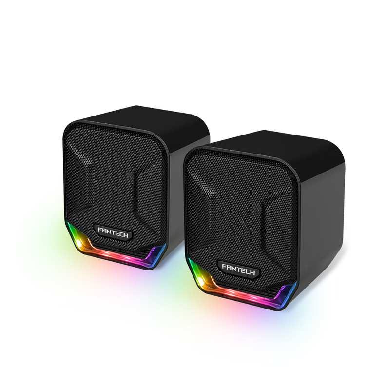 Parlante Gamer Fantech GS202 Sonar RGB Black Edition-1