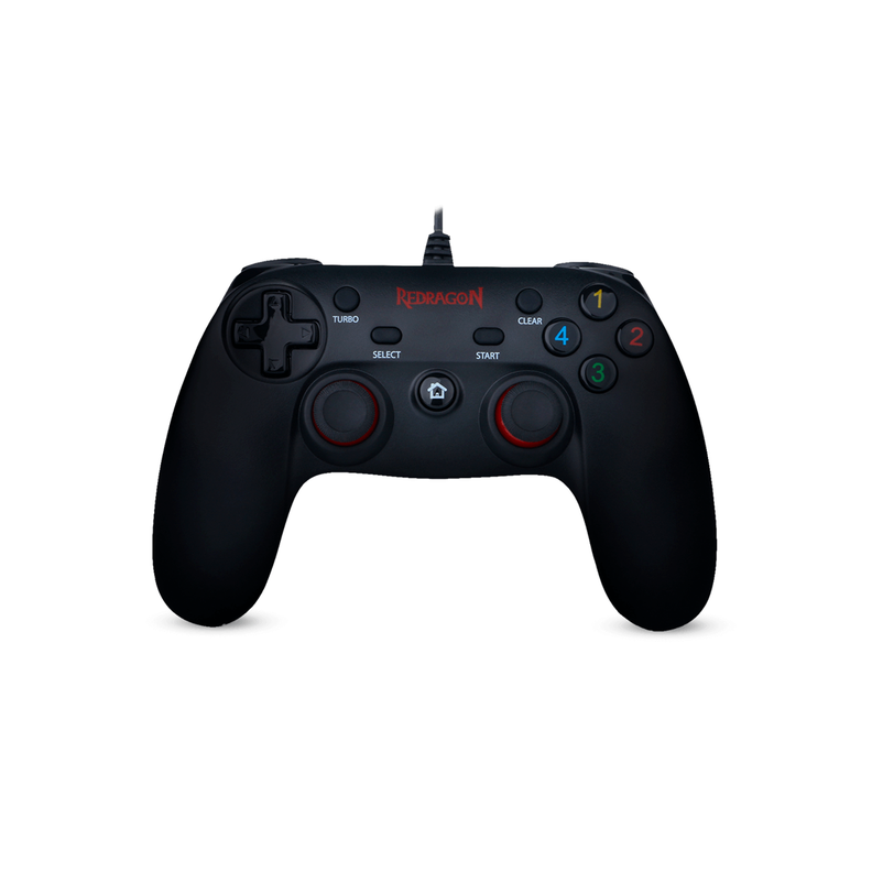 Control Gamer Redragon Saturn G807 para PC y PS3 USB