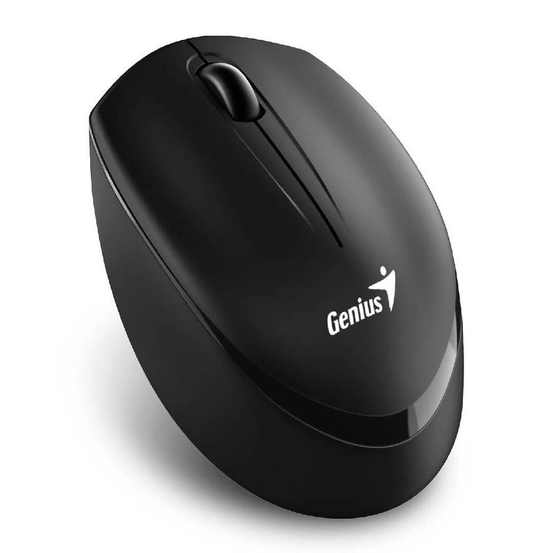 Mouse Inalámbrico Genius NX-7009 Negro Ergonomico-0