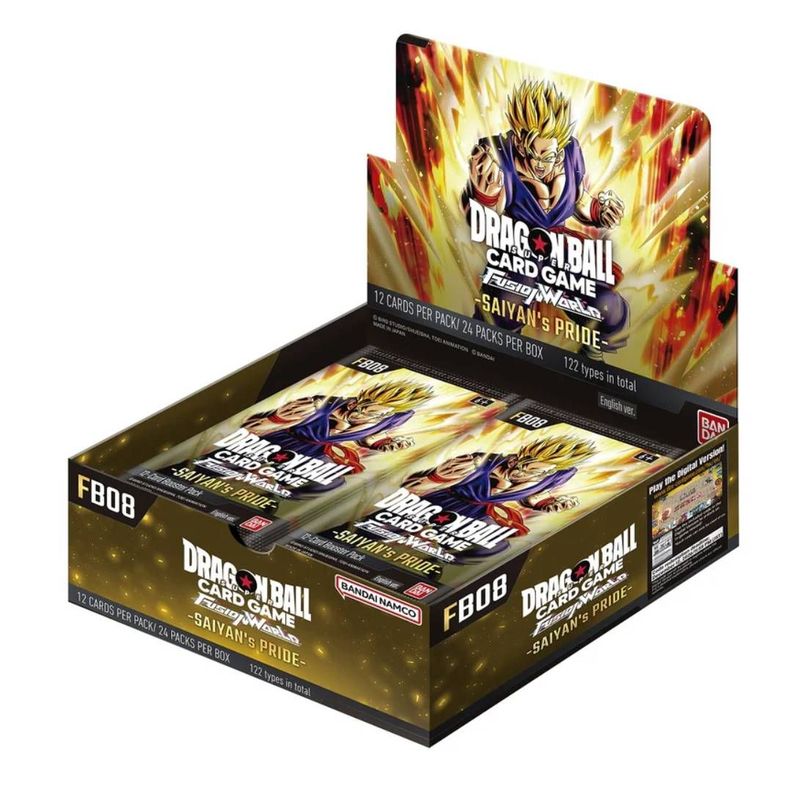 DBS TCG: Fusion World - Booster Box 08, Saiyan's Pride FB08 Bandai