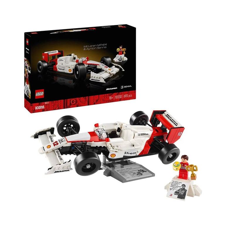 LEGO Icons: McLaren MP4/4 Y Ayrton Senna 10330-0