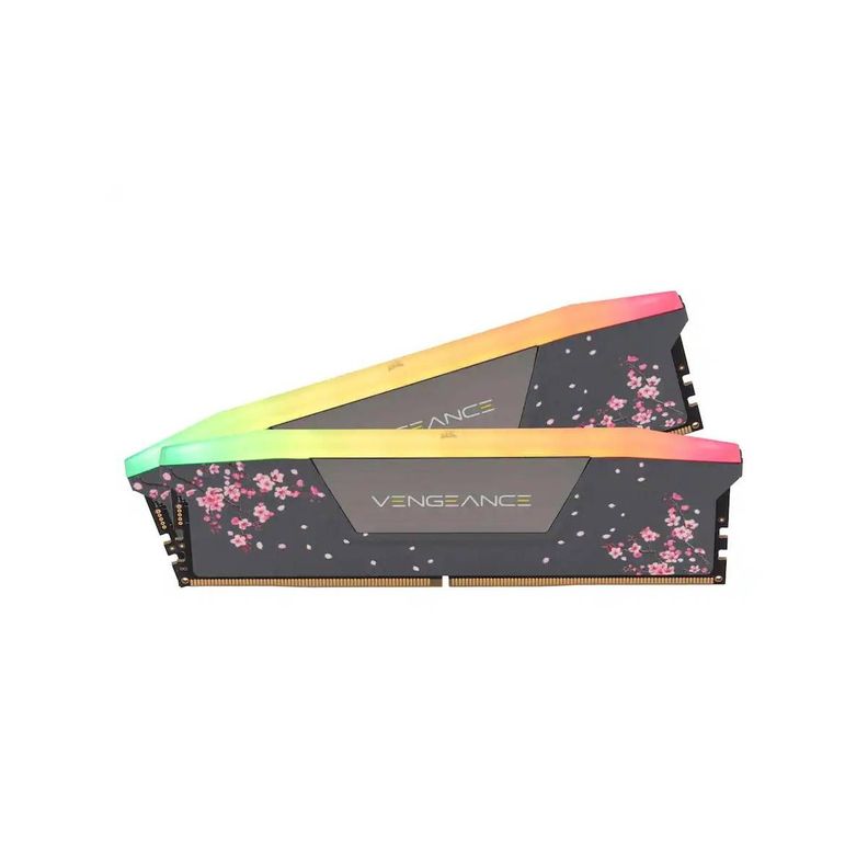 ②CORSAIR VENGEANCE RGB DDR5 32GB 6000MHz RAM Corsair Vengeance RGB 32GB DDR5 6000MHz Cherry Blossom Corsair
