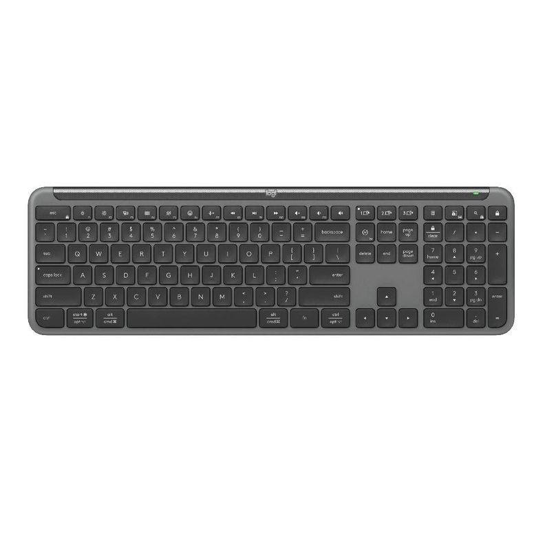 Teclado Logitech Signature Slim Inalambrico K950 Grafito-0