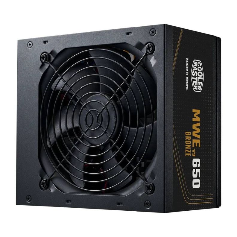 Fuente de Poder Cooler Master MWE Bronze 650 V3, 650W ATX
