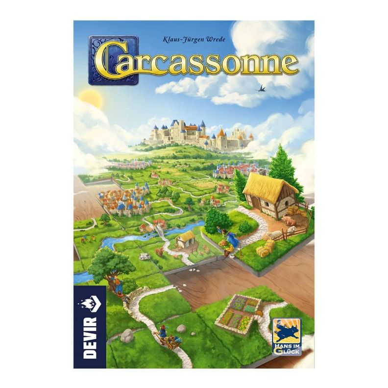 Juego de Mesa Carcassonne Básico (2da edición)-0