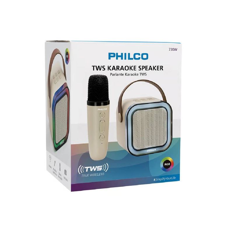 Parlante Karaoke TWS PHILCO-2