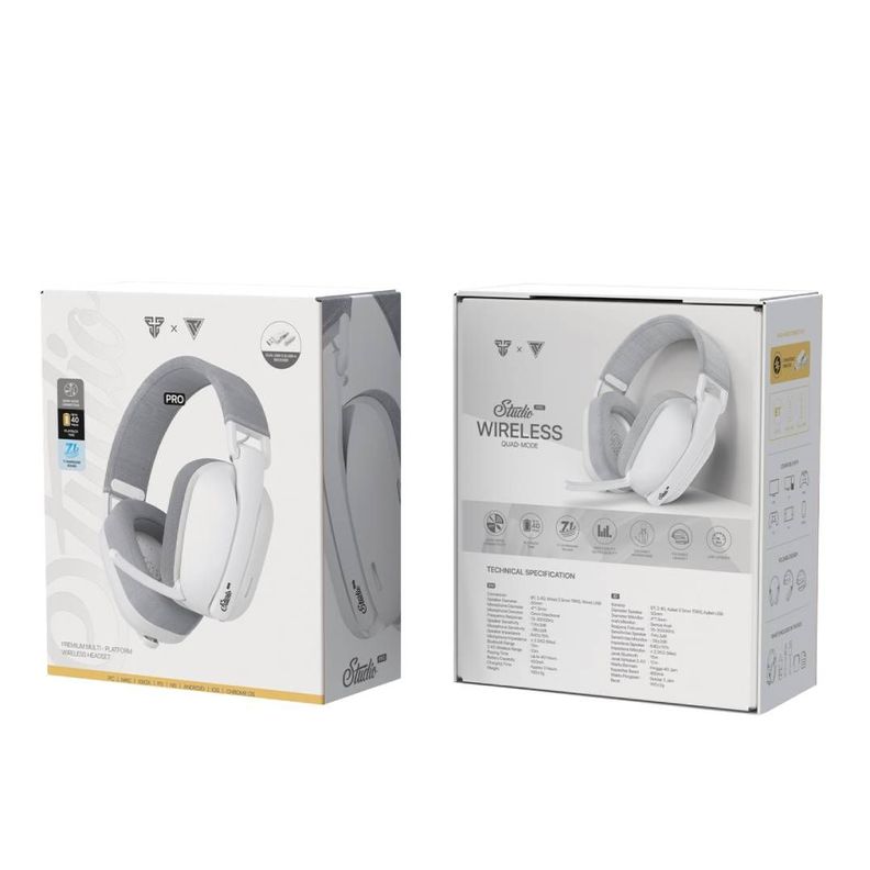 Audífonos Fantech Studio Pro WHG03P White Edition Wireless-7