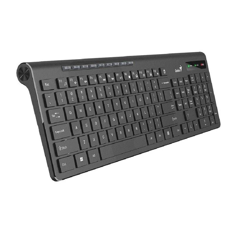 Teclado Inalambrico Genius Slimstar 7230 Ergonómico-1