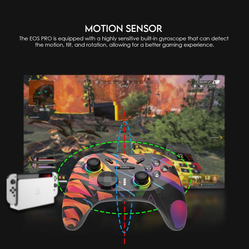 Control Inalambrico Fantech EOS PRO Solaris WGP15-3