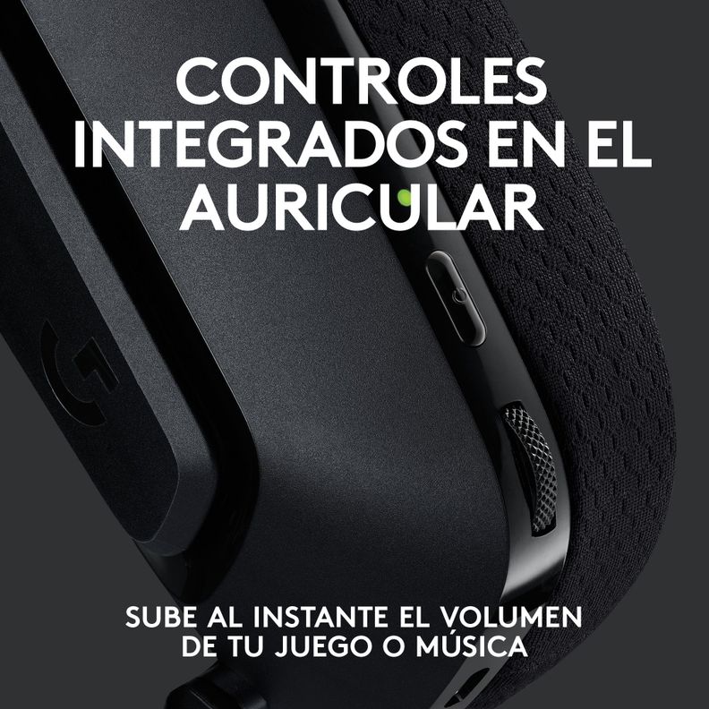 Audifonos Gamer Logitech G535 Inalambricos Negros-3