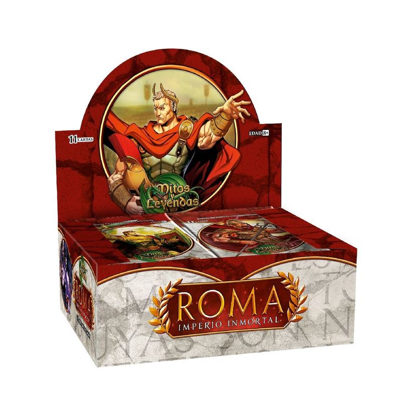 Display 24 Sobres Mitos Y Leyendas Myl Edicion Roma-0