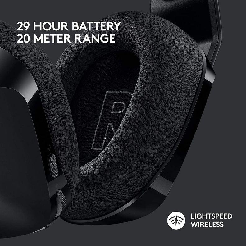 Audifonos Gamer Logitech G733 Inalambricos RGB BLACK USB-1