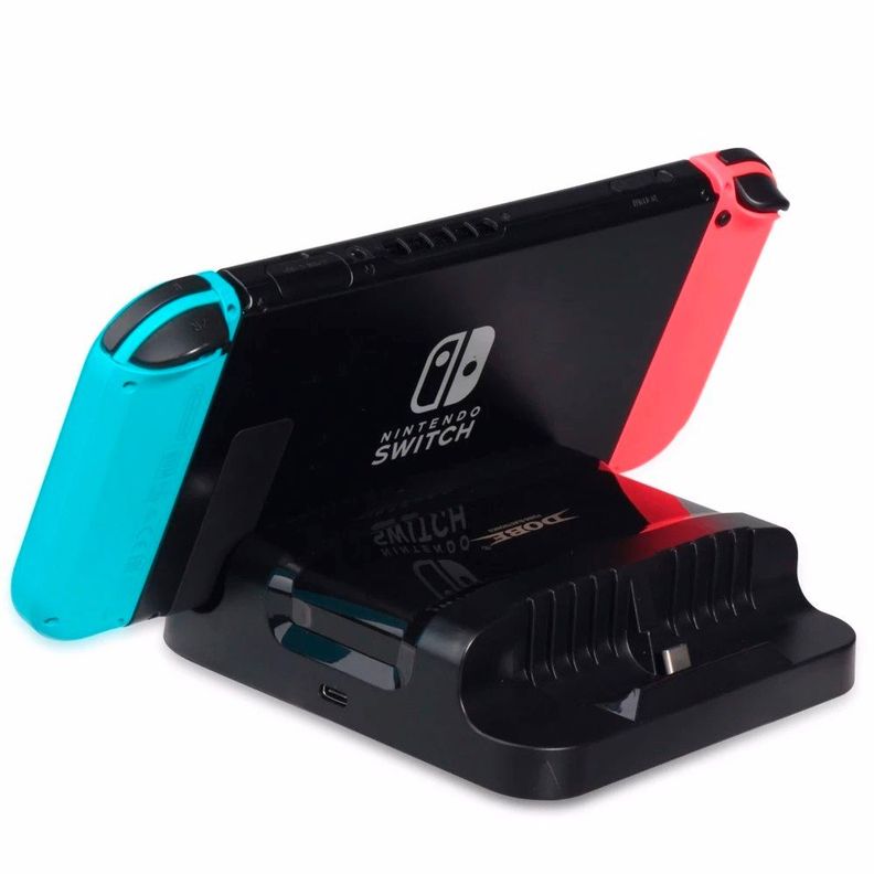 Base DOBE de carga doble para Nintendo Switch TNS853A-2