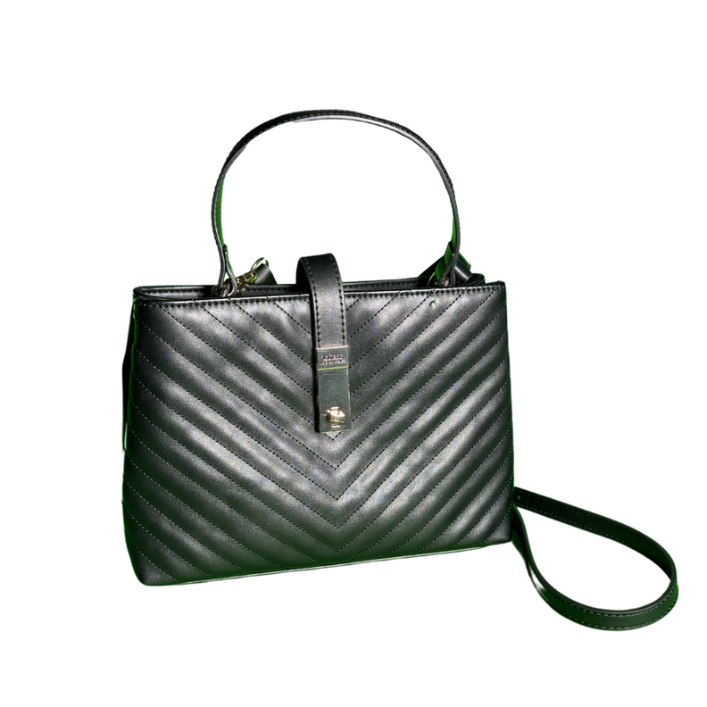 Cartera Guess Negra Saranac Classic Pequeña-0