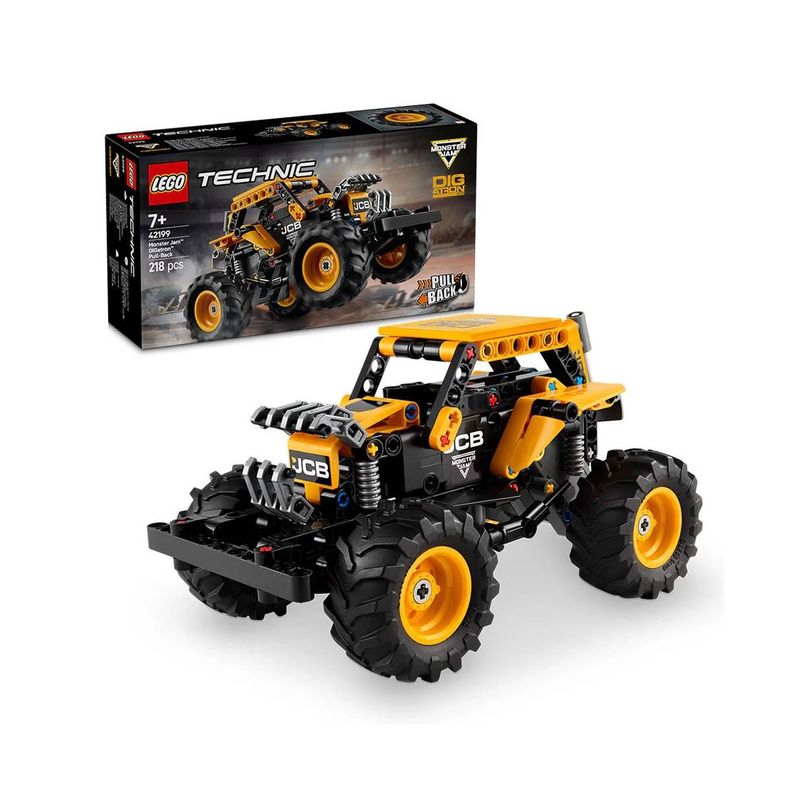 LEGO TECHNIC: MONSTER JAM DIGATRON MOTOR CARGA MANUAL 42199-0