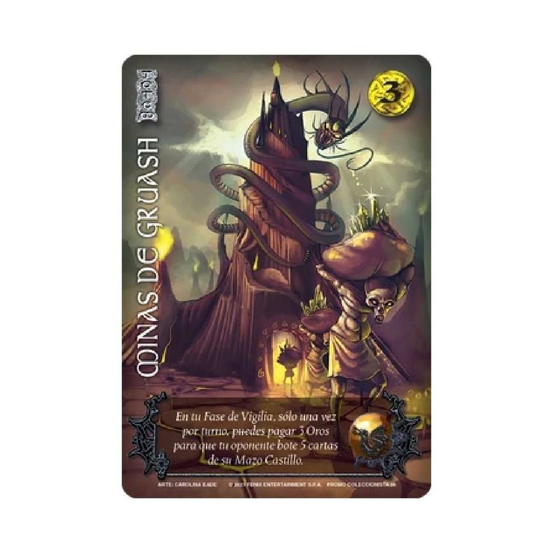 Carta Promo Minas de Gruash Primer Bloque Myl-0