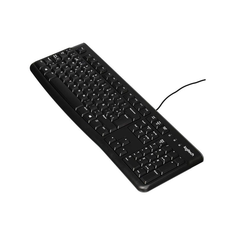 Teclado Logitech K120 Alambrico Negro-1
