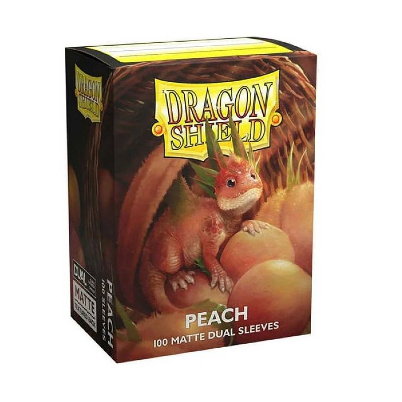Protector Dragon Shield: Standard DUAL- Matte Peach 100-0