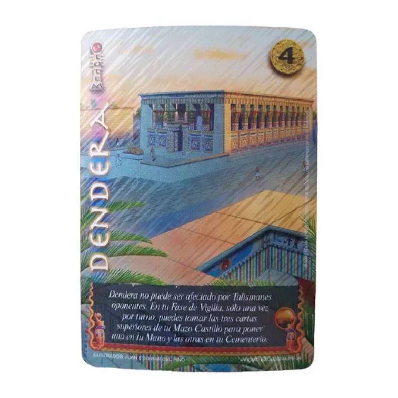Carta Promo Dendera Primer Bloque Myl-0