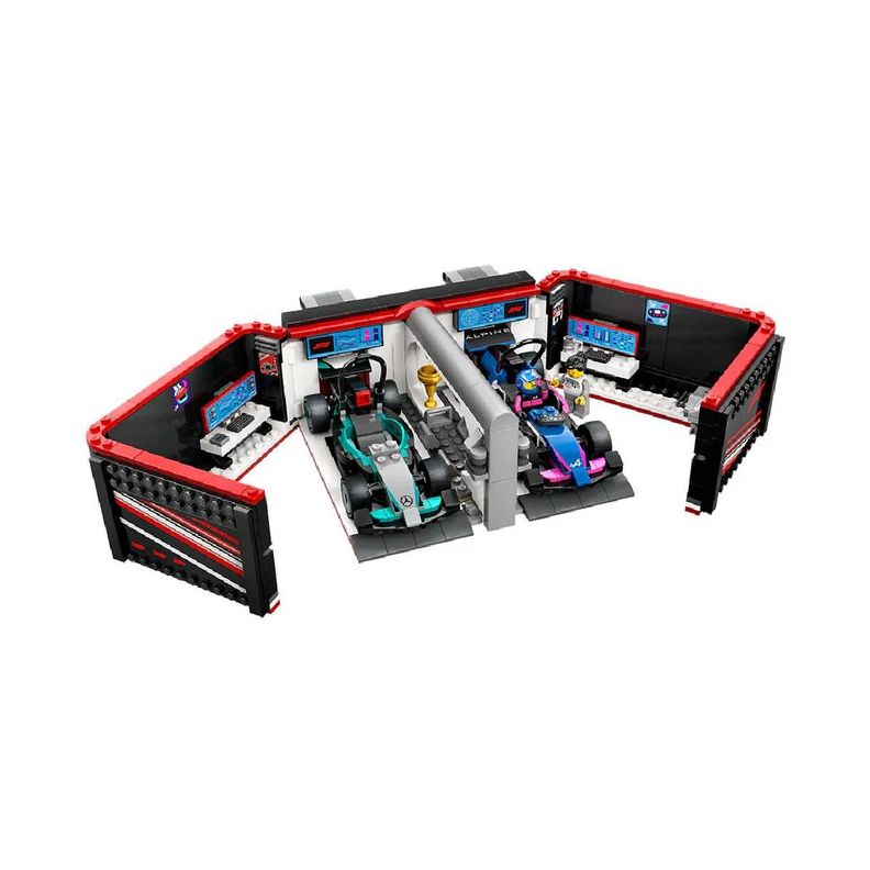 LEGO CITY: TALLER DE F1 MERCEDES-AMG Y ALPINE 60444-2