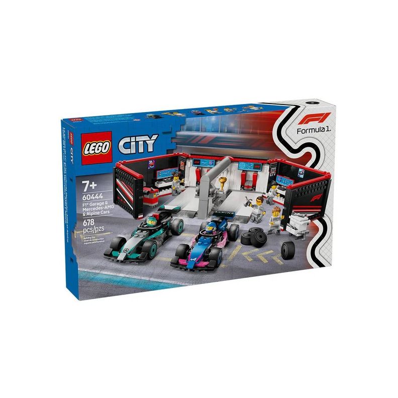 LEGO CITY: TALLER DE F1 MERCEDES-AMG Y ALPINE 60444-3