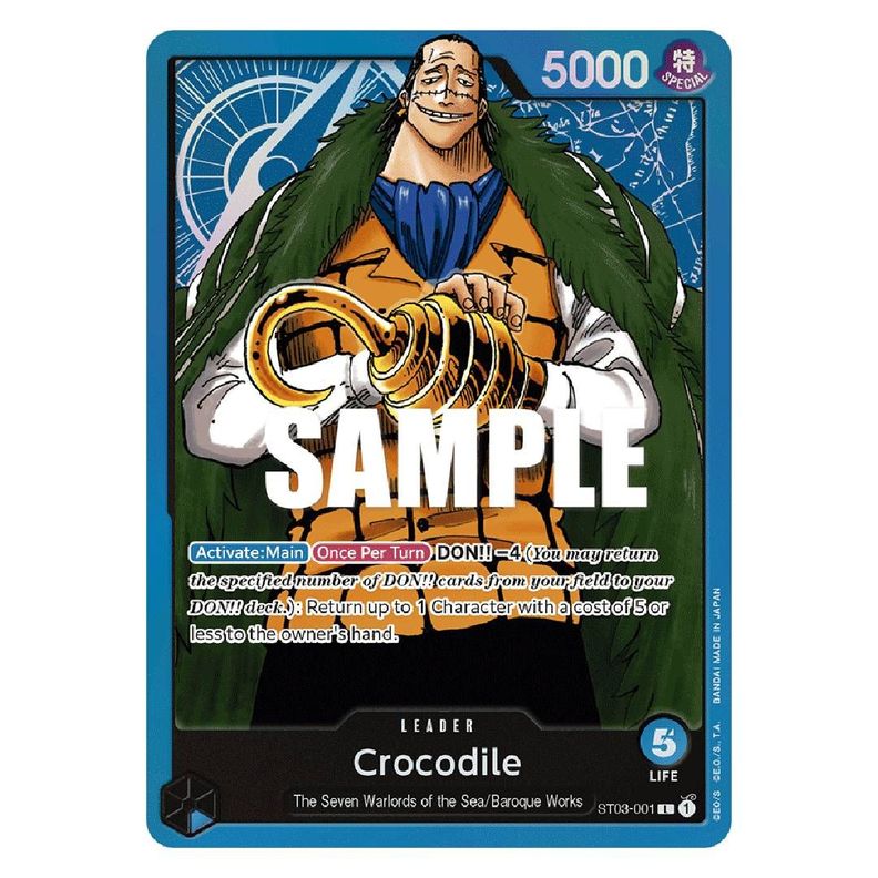 One Piece TCG: The Seven Warlords of the Sea (ST-03) Wave 3-1