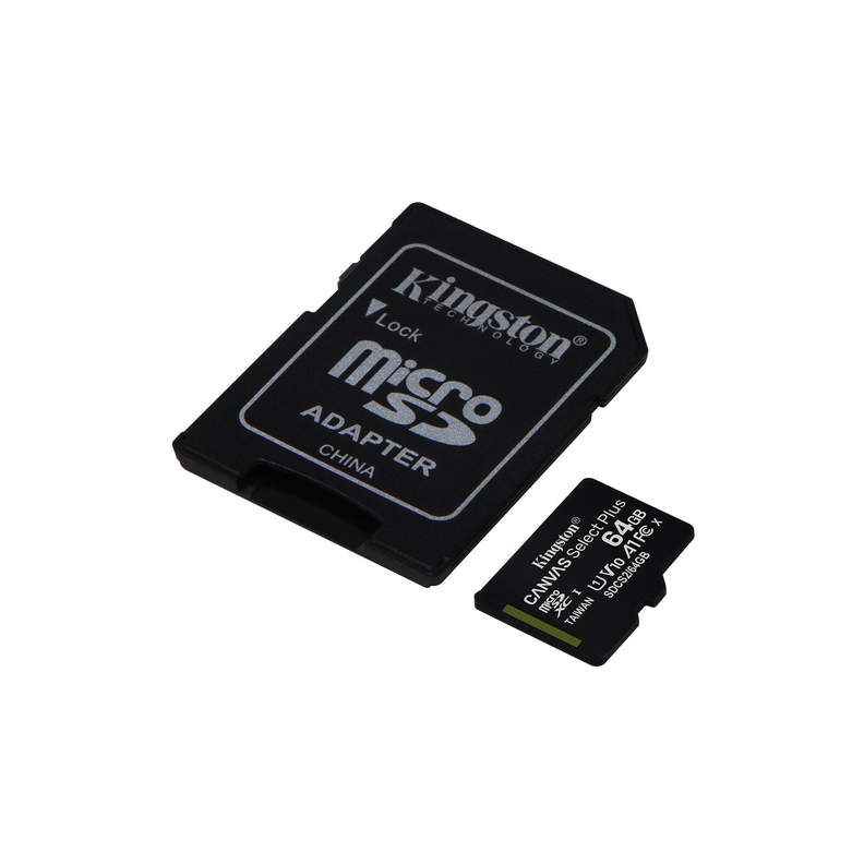 Tarjeta de Memoria MicroSD Kingston Canvas Select Plus 64gb-2