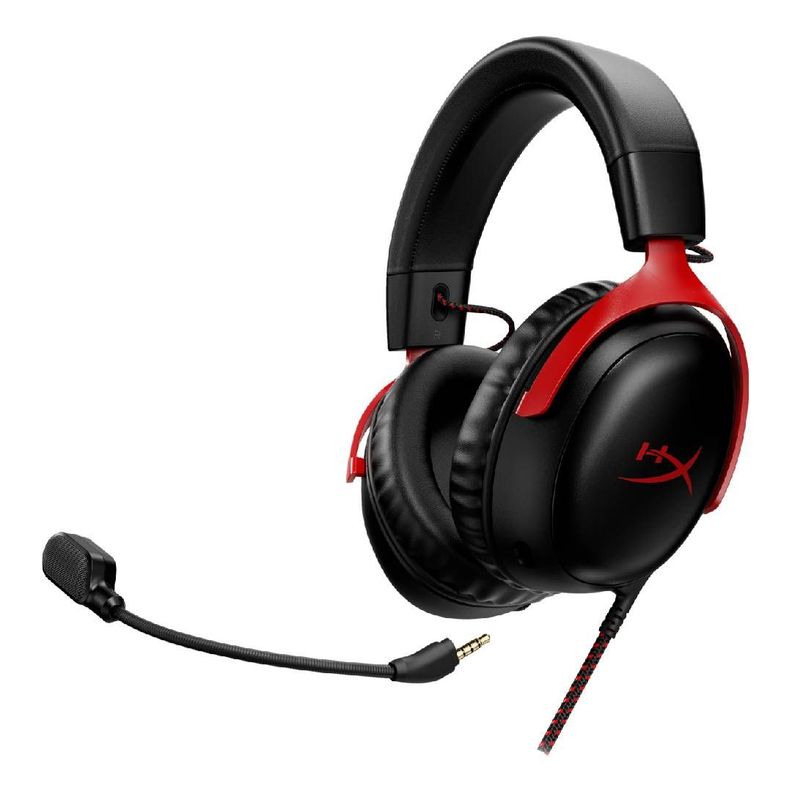 Audífonos Gamer HyperX Cloud III Black/Red-0