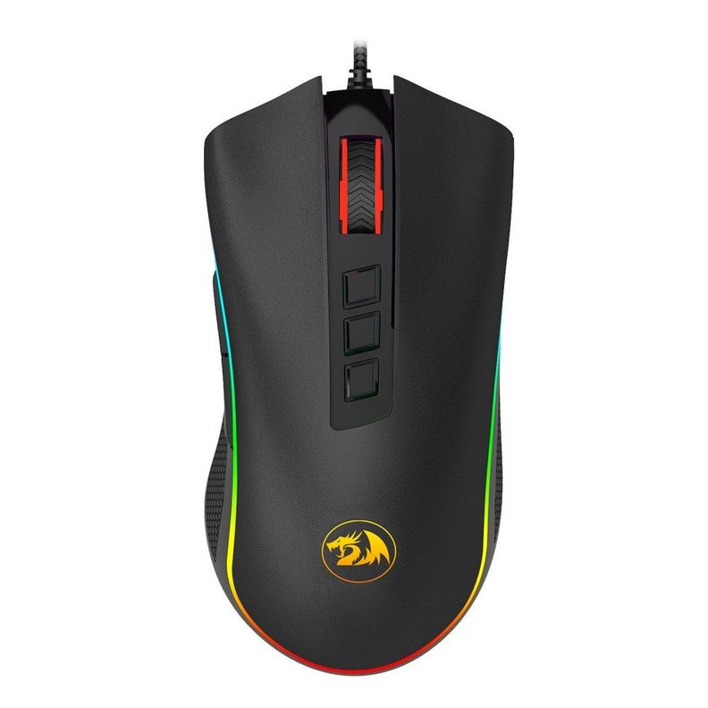 Mouse Gamer Redragon Cobra M711 RGB Negro-0