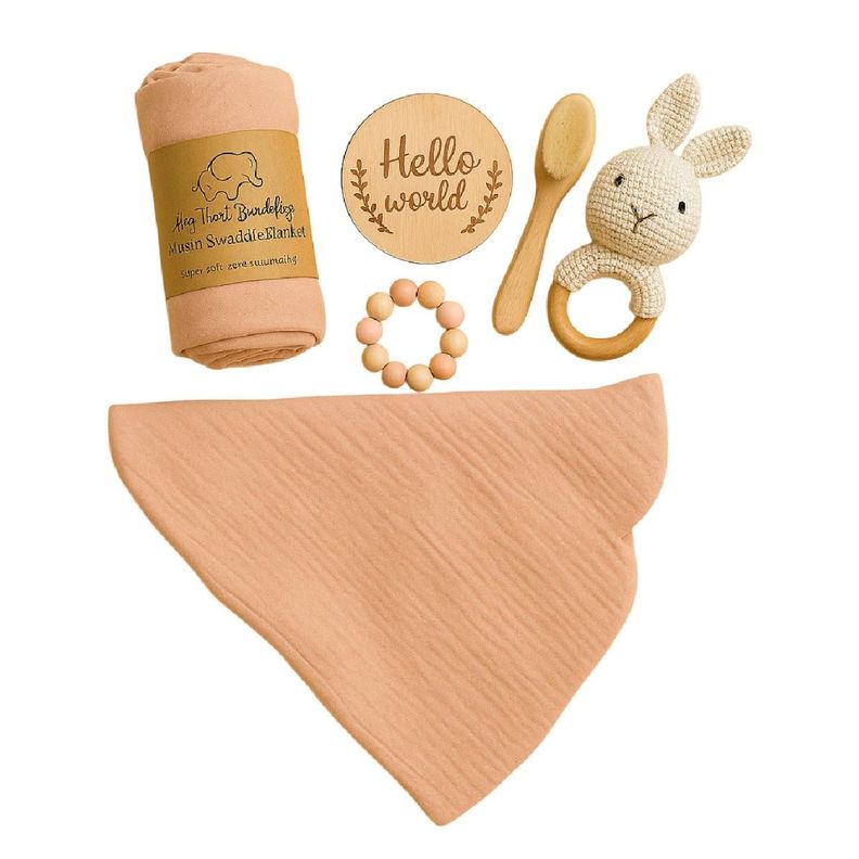 Regalo Baby Shower o Nacimiento Hello World Conejo-0