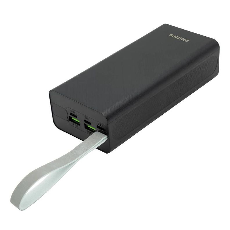 Power Bank Philips 30.000 mAh 22.5 Carga Rapida USB-C-0