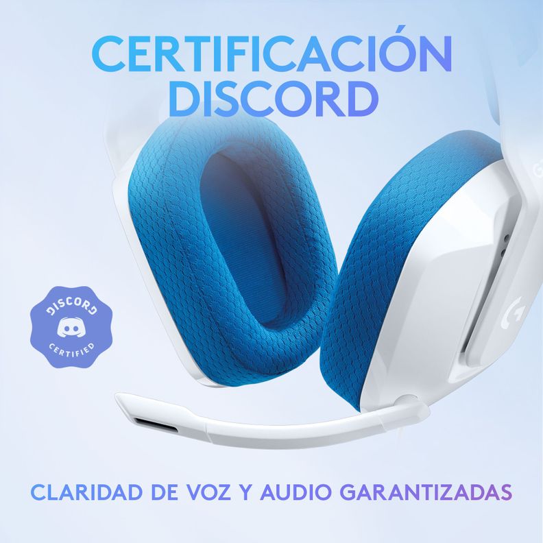 Audifonos Gamer Logitech G335 Blancos Jack 3.5mm-3