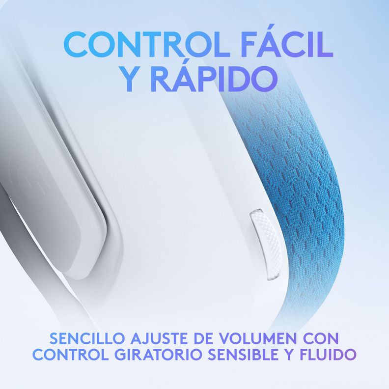 Audifonos Gamer Logitech G335 Blancos Jack 3.5mm-8