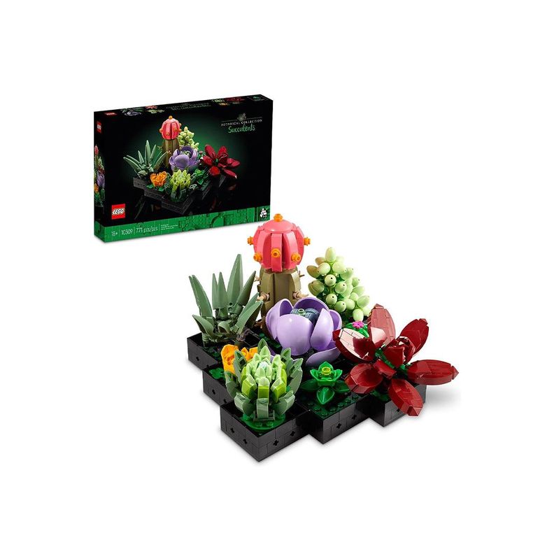 LEGO Icons Plantas Artificiales Jardin Suculentas 10309-0