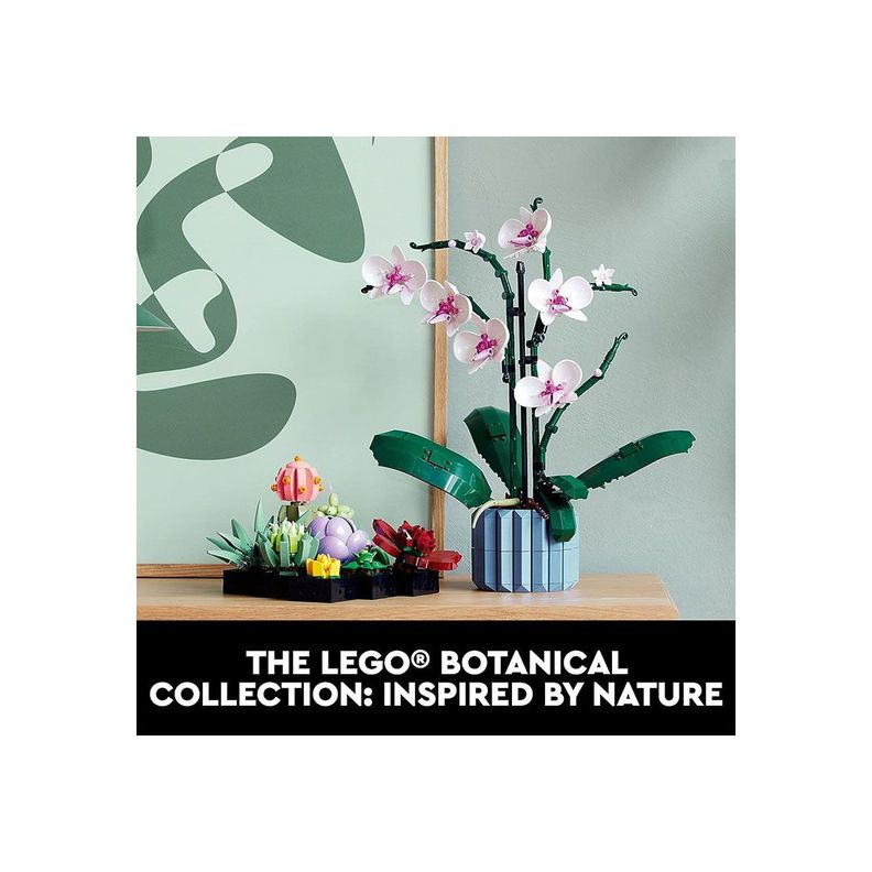 LEGO Icons Plantas Artificiales Jardin Suculentas 10309-5