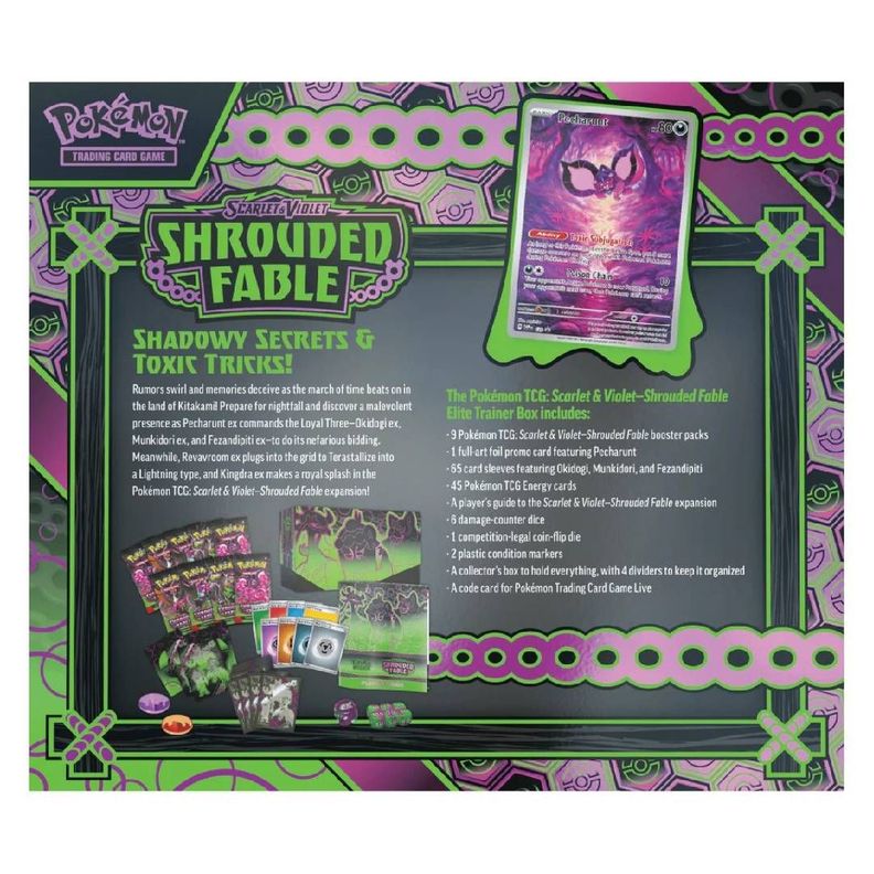 Pokémon TCG: Scarlet y Violet - Shrouded Fable ETB Ingles-1