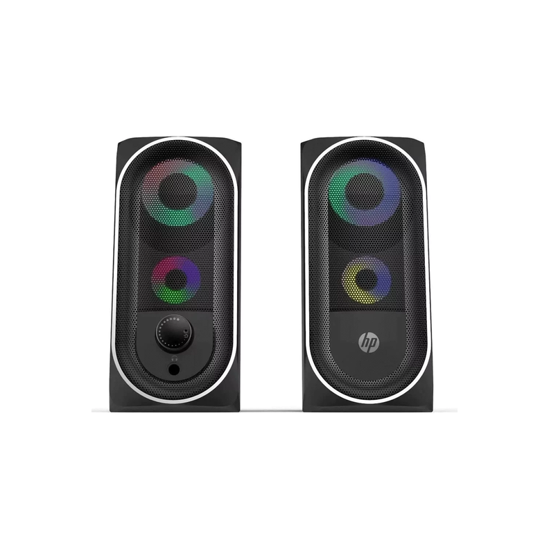 Parlantes Gamer HP RGB DHE-6001 Jack 3.5mm 6W-1