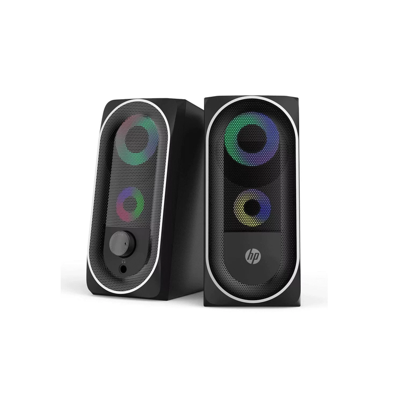 Parlantes Gamer HP RGB DHE-6001 Jack 3.5mm 6W-2