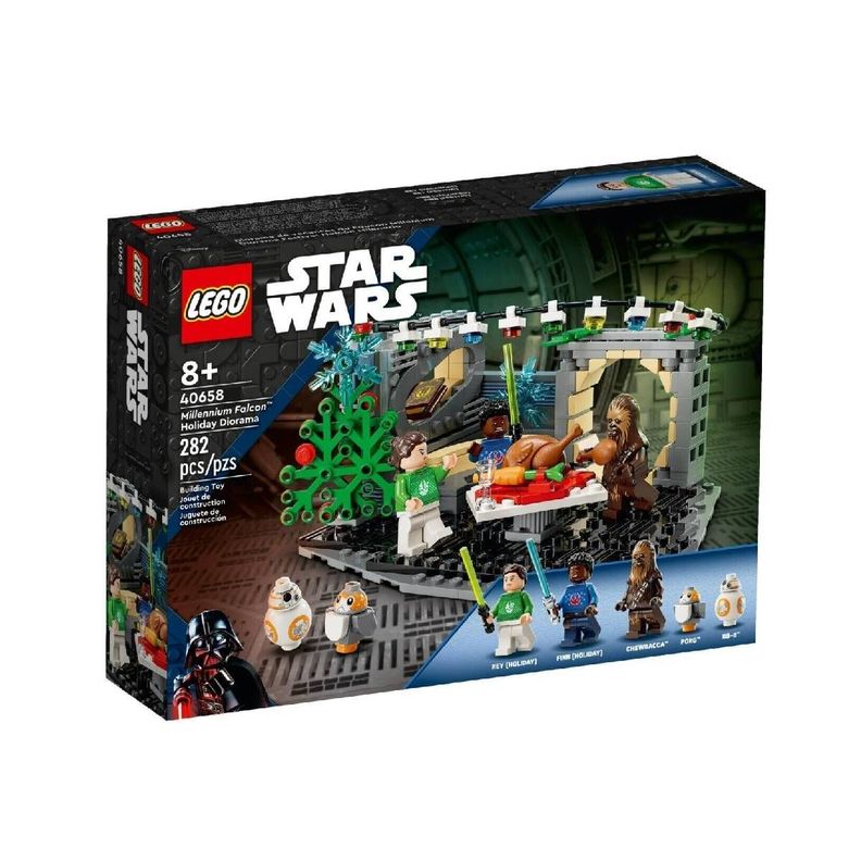 LEGO Star Wars Diorama Festivo: Halcón Milenario 40658-1