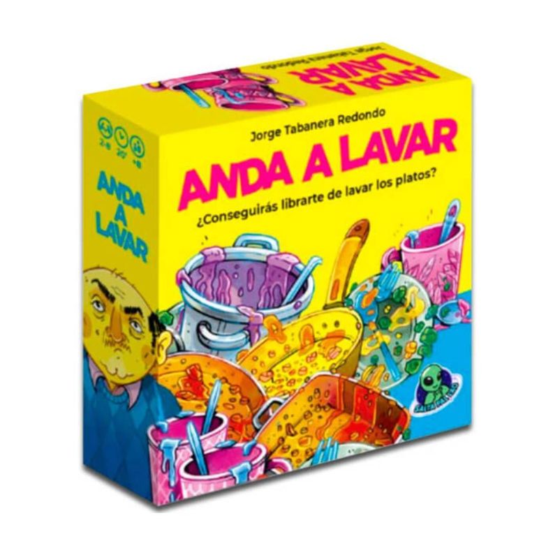 Anda A Lavar - Juego de Mesa - Salta Pal Lao Amarillo