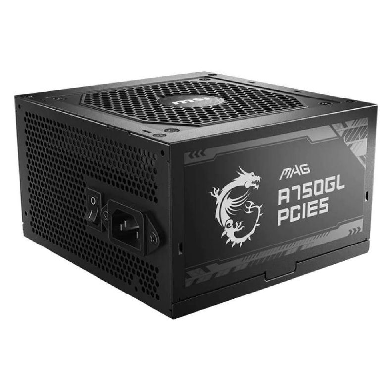 Fuente de Poder MSI MAG A750GL PCIE5 750W 80+ Gold-1