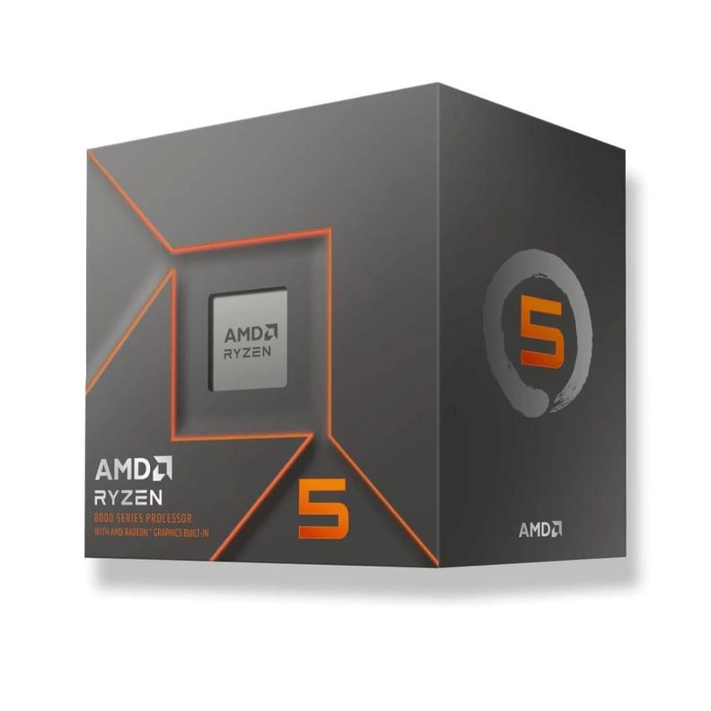 Procesador AMD Ryzen 5 8500G - 3.5GHz hasta 5.0Ghz, 6 core