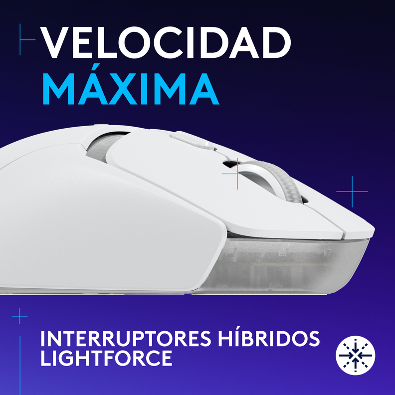 Mouse Inalambrico Logitech G G309 Lightspeed White-5