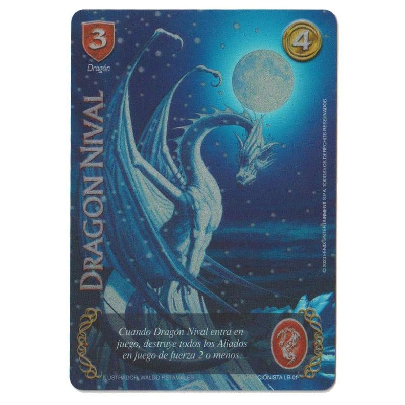 Carta Promo Dragon Nival Coleccionista Myl-0
