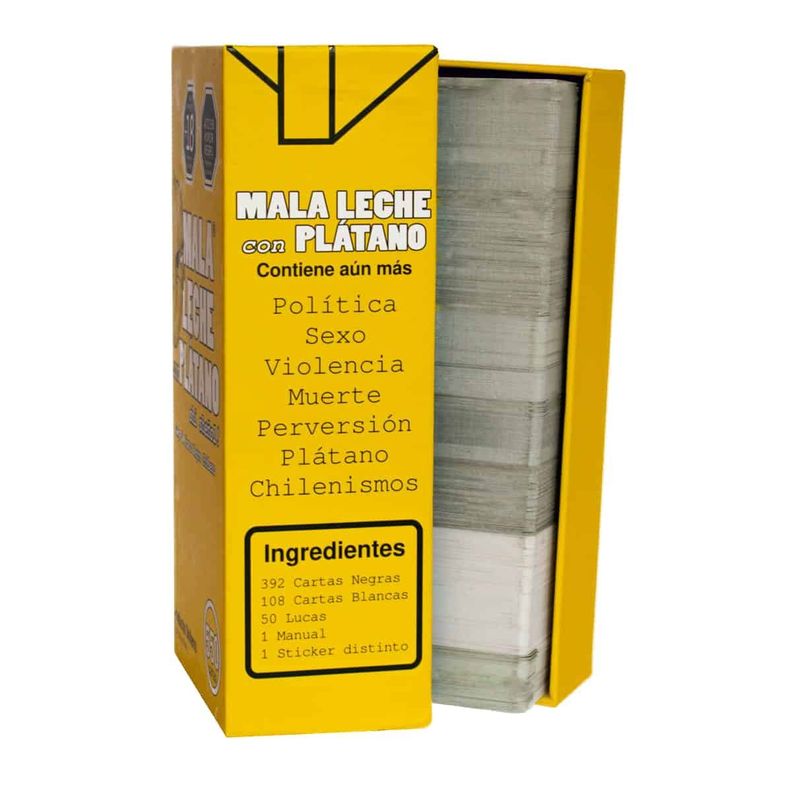 Juego de cartas Mala Leche Con Plátano Pásalo Chancho-2