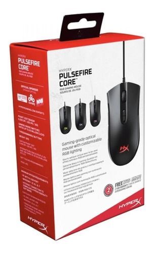 Mouse Gamer Hyperx Pulsefire Core Rgb 7 Botones 6200 Dpi-6