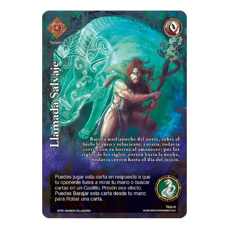 Carta Promo Llamada Salvaje Imperio Myl-0