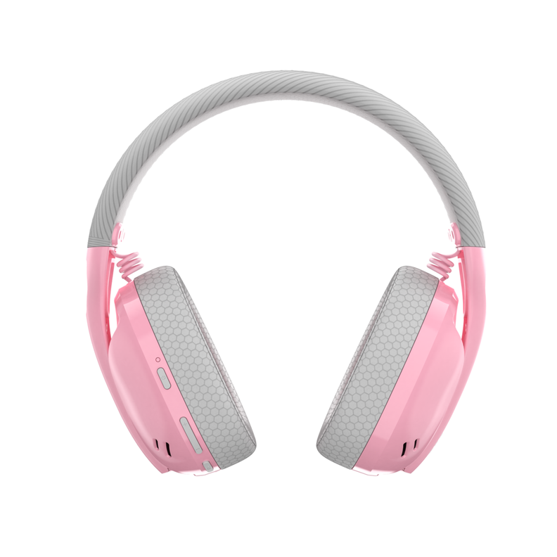 Audifonos Gamer Fantech Tamago WHG01 Pink Inalambrico-2
